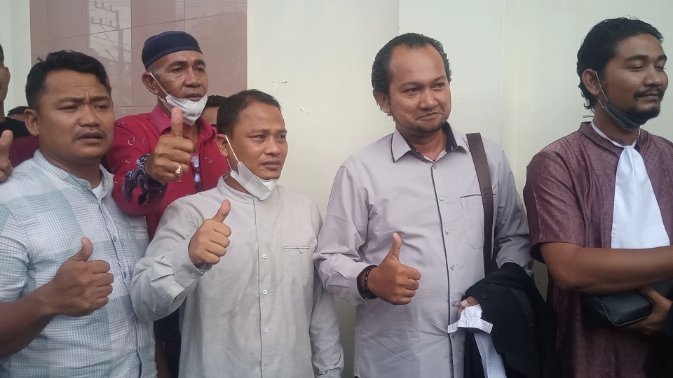 PN Tapaktuan Vonis Bebas Jasman Dari Gugatan Penyorobotan Lahan