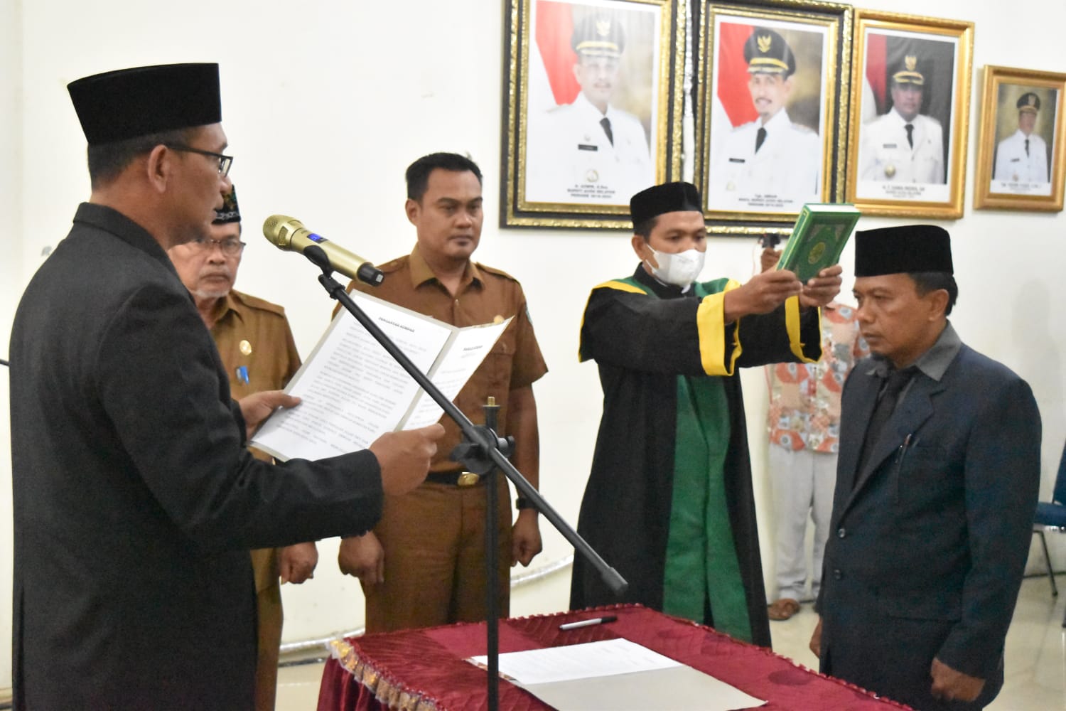 Yusrizal Dilantik Jadi Inspektur  Aceh Selatan