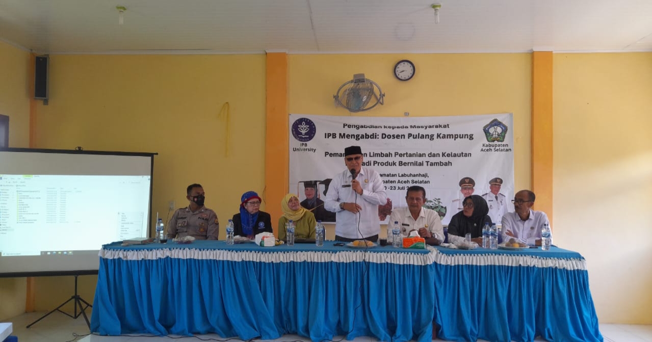 IPB University Gelar Seminar Pengabdian Masyarakat di Labuhanhaji