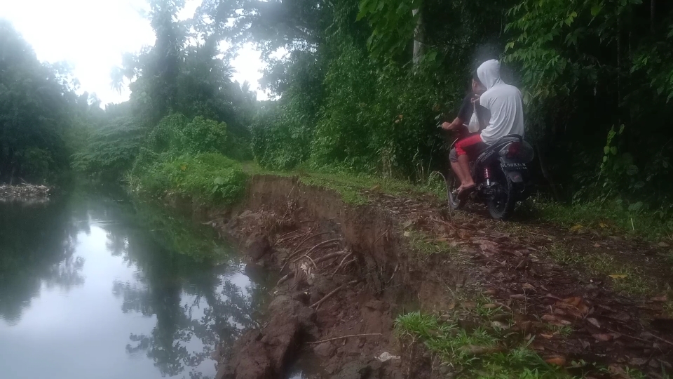 Pemkab Asel Diminta Bangun Tanggul Pengaman Tebing Sungai di Gampong Paya Peulumat
