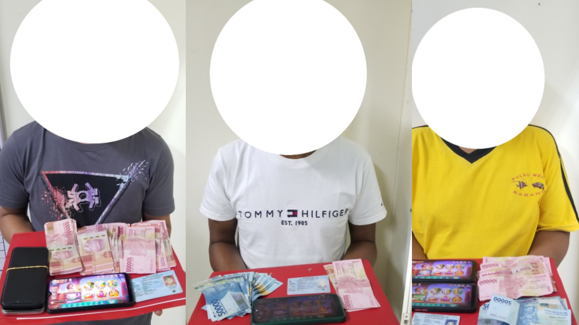 Satreskrim Polres Aceh Selatan Tangkap Tiga Pelaku Judi Online