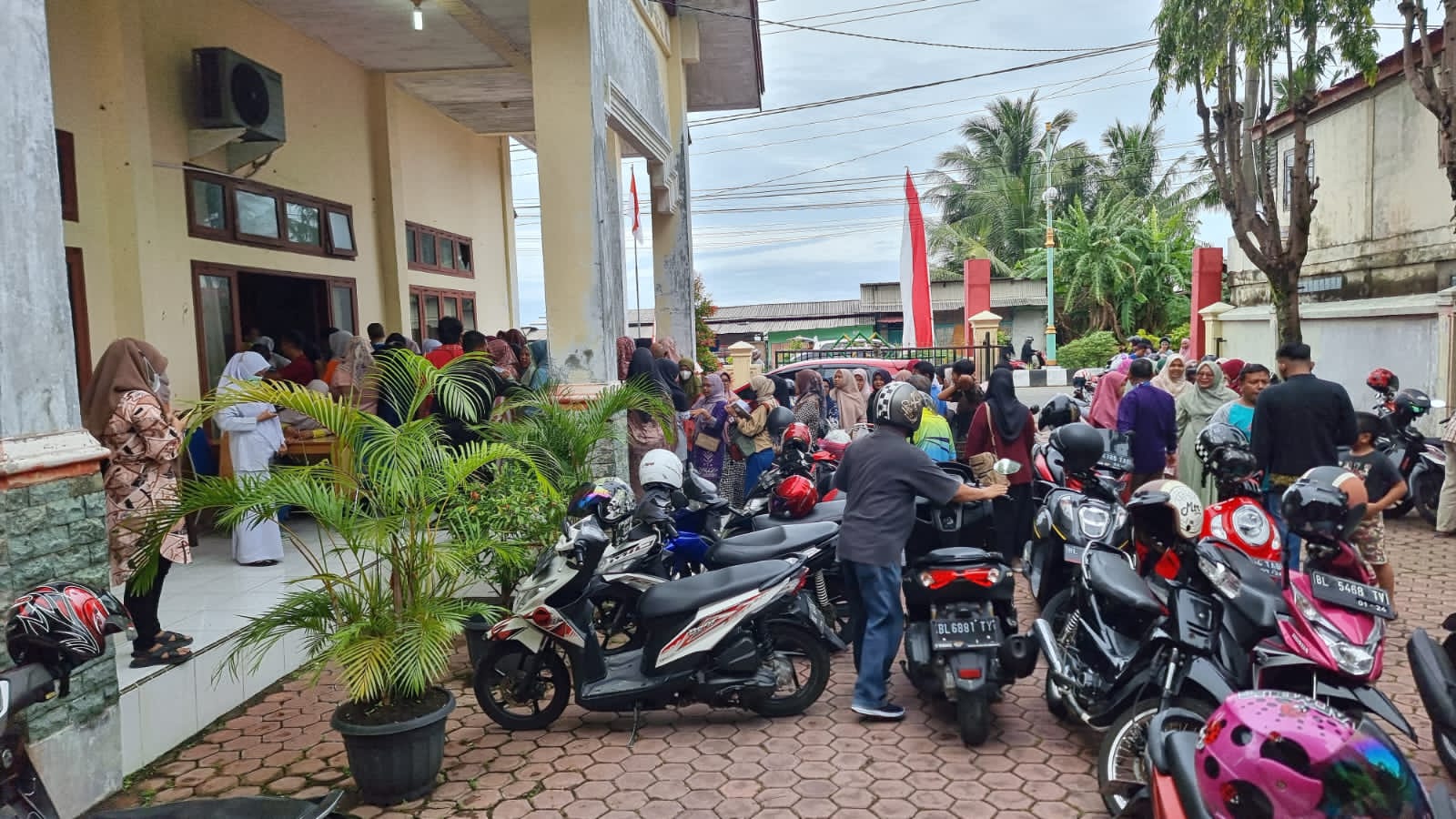 Peserta Pendaftaran Fun Walk di Aceh Selatan Meledak
