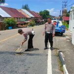 Memperingati Hari Lalu Lintas Bhayangkara ke-67, Satlantas Polres Aceh Selatan  Gelar Bhakti Sosial
