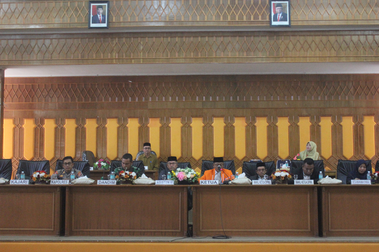 DPRK Asel  Gelar Rapat Paripurna APBK Perubahan 2022