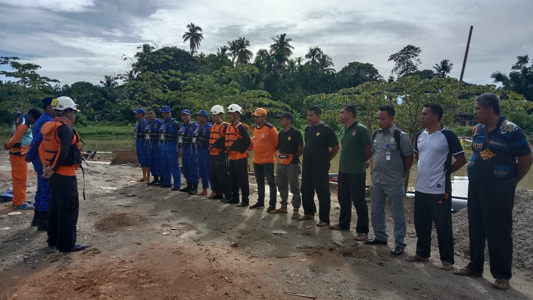 Tim Gabungan Lakukan Pencarian Terhadap  Korban Hilang di Sungai Abdya