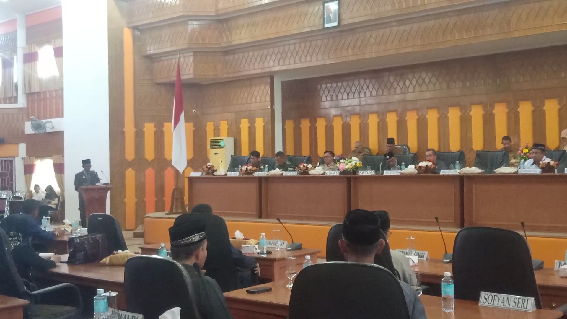 DPRK Gelar Rapat Paripurna Rancangan Qanun Kabupaten Aceh Selatan 