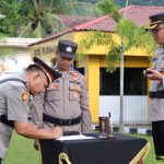Kapolres AKBP Nova Suryandaru Sertijab 2 JPU dan 2 Kapolsek