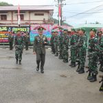 Jajaran Kodim 0107/Aceh Selatan Gelar Upacara Peringatan HUT TNI Ke-77
