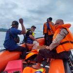 Tim Gabungan Lakukan Pencarian Terhadap Korban Hanyut Terseret Arus Sungai 