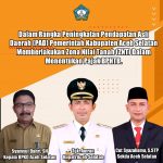 Pemkab Aceh Selatan Luncurkan Peta Zona Nilai Tanah