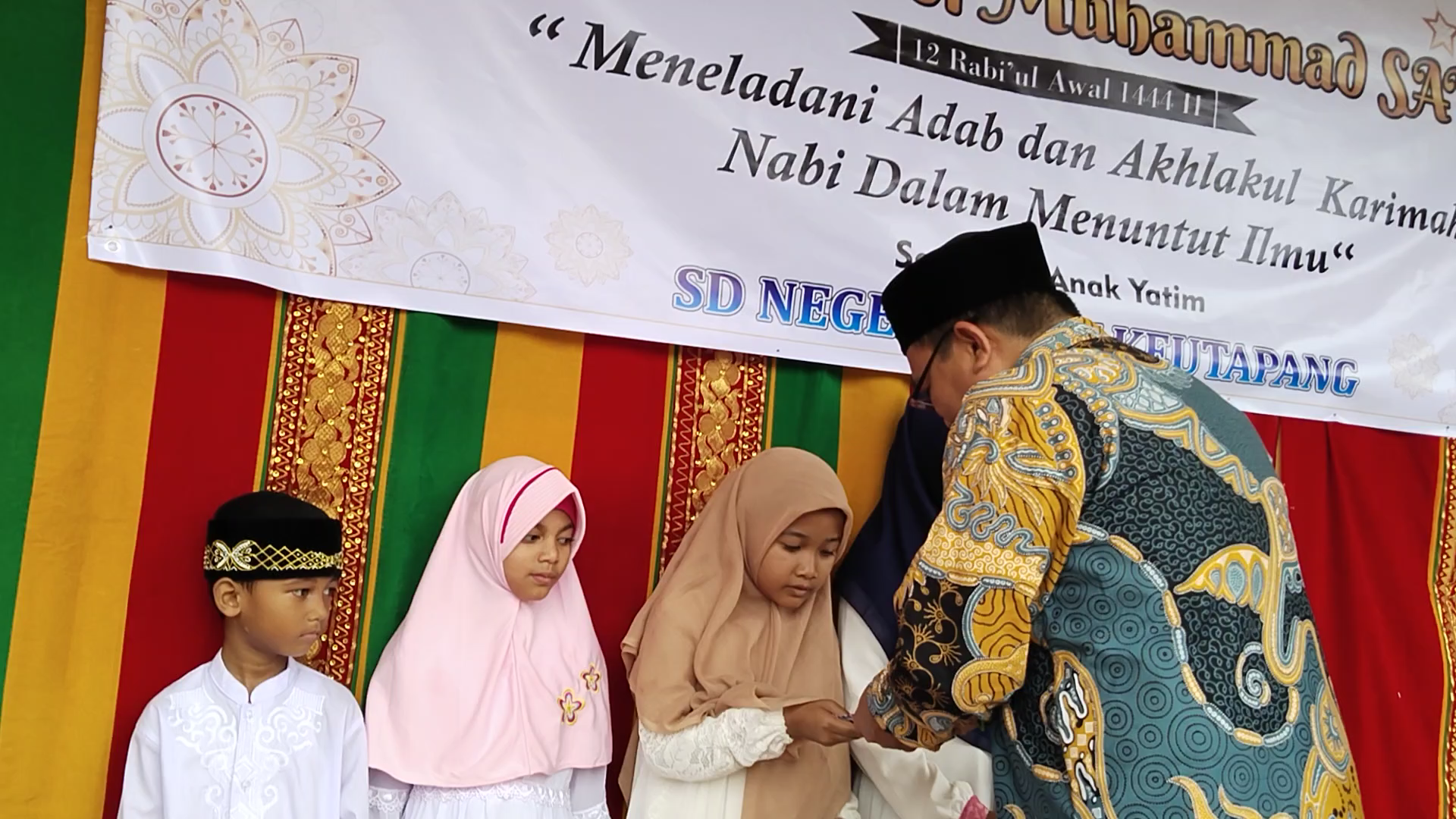 SDN Lhok Keutapang Memperingati Maulid Nabi Muhammad SAW 1444 H