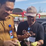 Stand Pameran  Bakongan Timur Tampilkan Produk Jambu Kristal Tanpa Biji