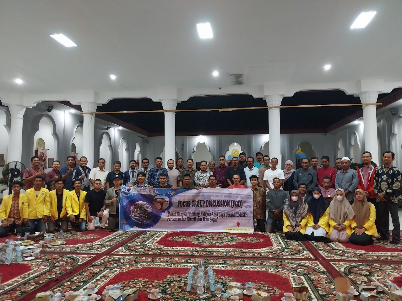 FPIK UTU Meulaboh Gelar Kegiatan Pitching Nelayan Bersama Pihak IPP di Pendopo Bupati Aceh Jaya