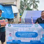 PPI Aceh Selatan Salurkan Donasi untuk Korban Gempa Bumi Cianjur