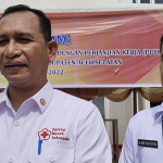 Sekda Cut Syazalisma Tinjau Pelaksanaan  Tes Seleksi PPPK Tenaga Kesehatan