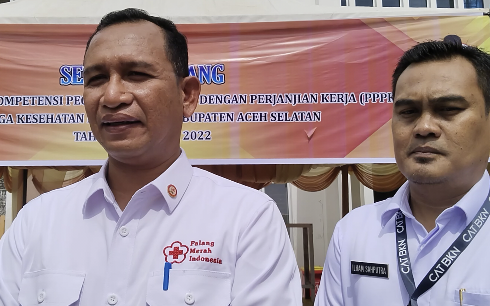 Sekda Cut Syazalisma Tinjau Pelaksanaan  Tes Seleksi PPPK Tenaga Kesehatan