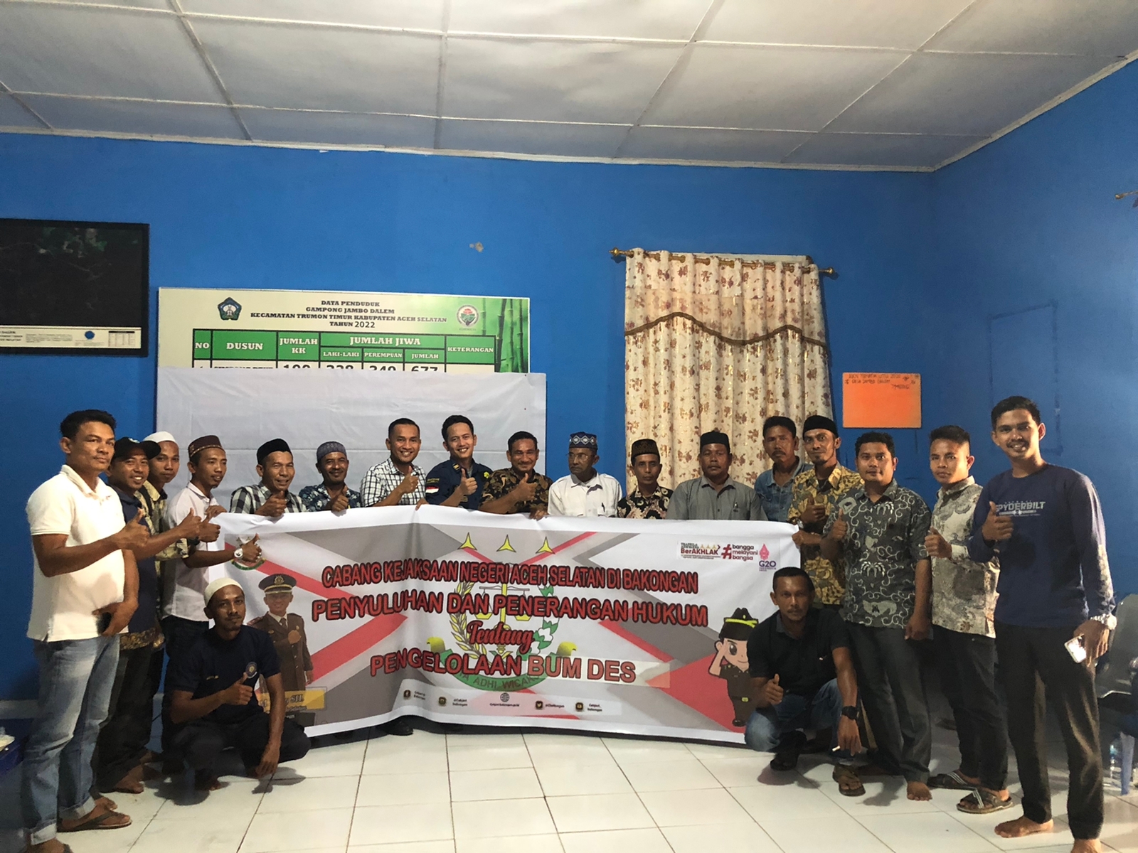 Kacabjari Bakongan Berikan Penyuluhan Hukum di Gampong Jambo Dalem