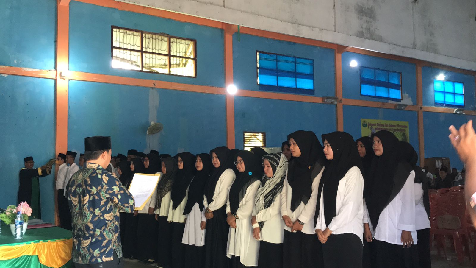 Sebanyak 58 Anggota Pantarlih  di Kecamatan Samadua Dilantik