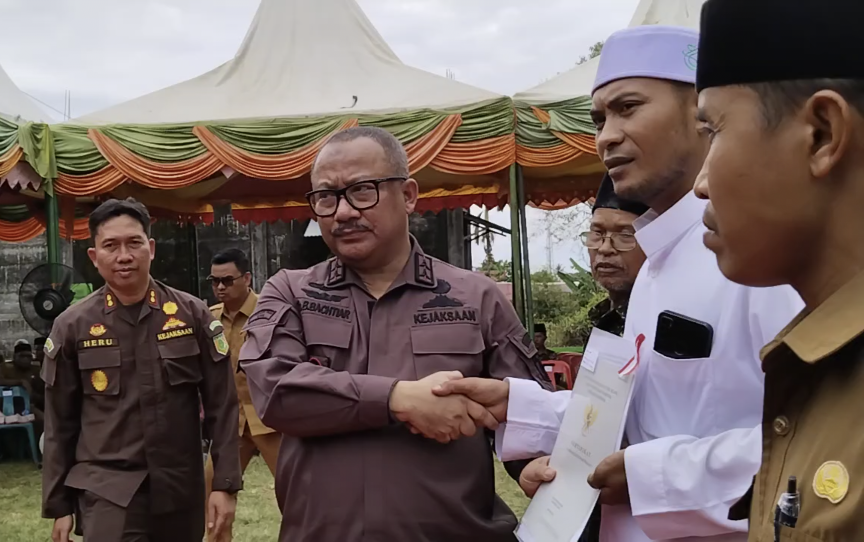 Kajati Aceh Resmikan  Balai Rehabilitasi Napza Adhyaksa Aceh Selatan