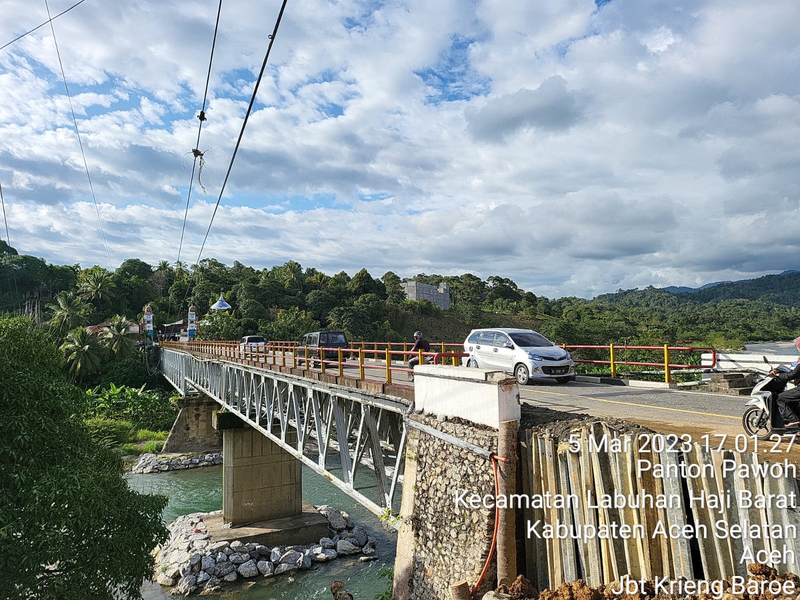 PPK 2.4 Aceh Telah Selesai Melaksanakan Penanganan Darurat Jembatan Krueng Baru