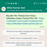Tiba-tiba Saja Kabid IKP Diskominfisan Aceh Selatan Bubarkan Group Mitra Humas