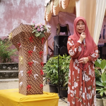 Ketua TP PKK Aceh Selatan Hadiri Pembukaan  Gebini SMPN 2 Tapaktuan
