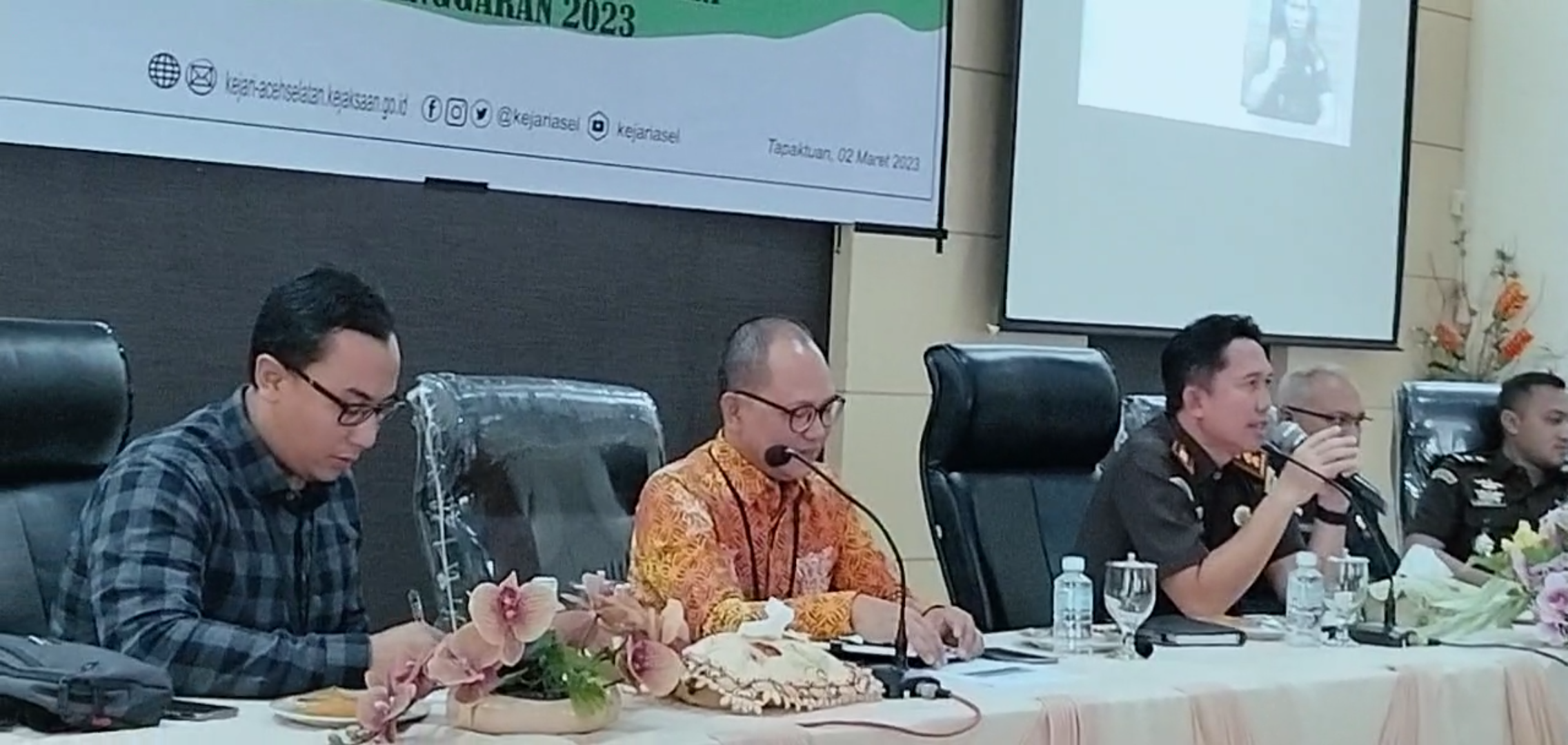 Kejari Asel  Gelar Penerangan Hukum Pengelolaan Keuangan Desa 