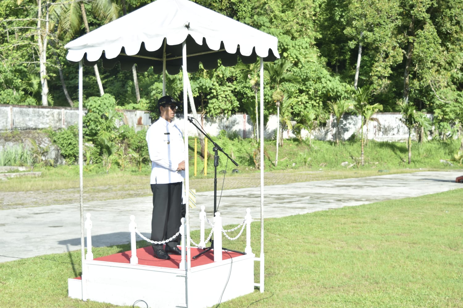 Bupati Tgk. Amran Pimpin Apel Gabungan Paska Cuti Bersama Idul Fitri 1444 H