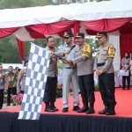 Kapolda Aceh bersama Forkopimda Lepas Kendaraan Balik Mudik Gratis