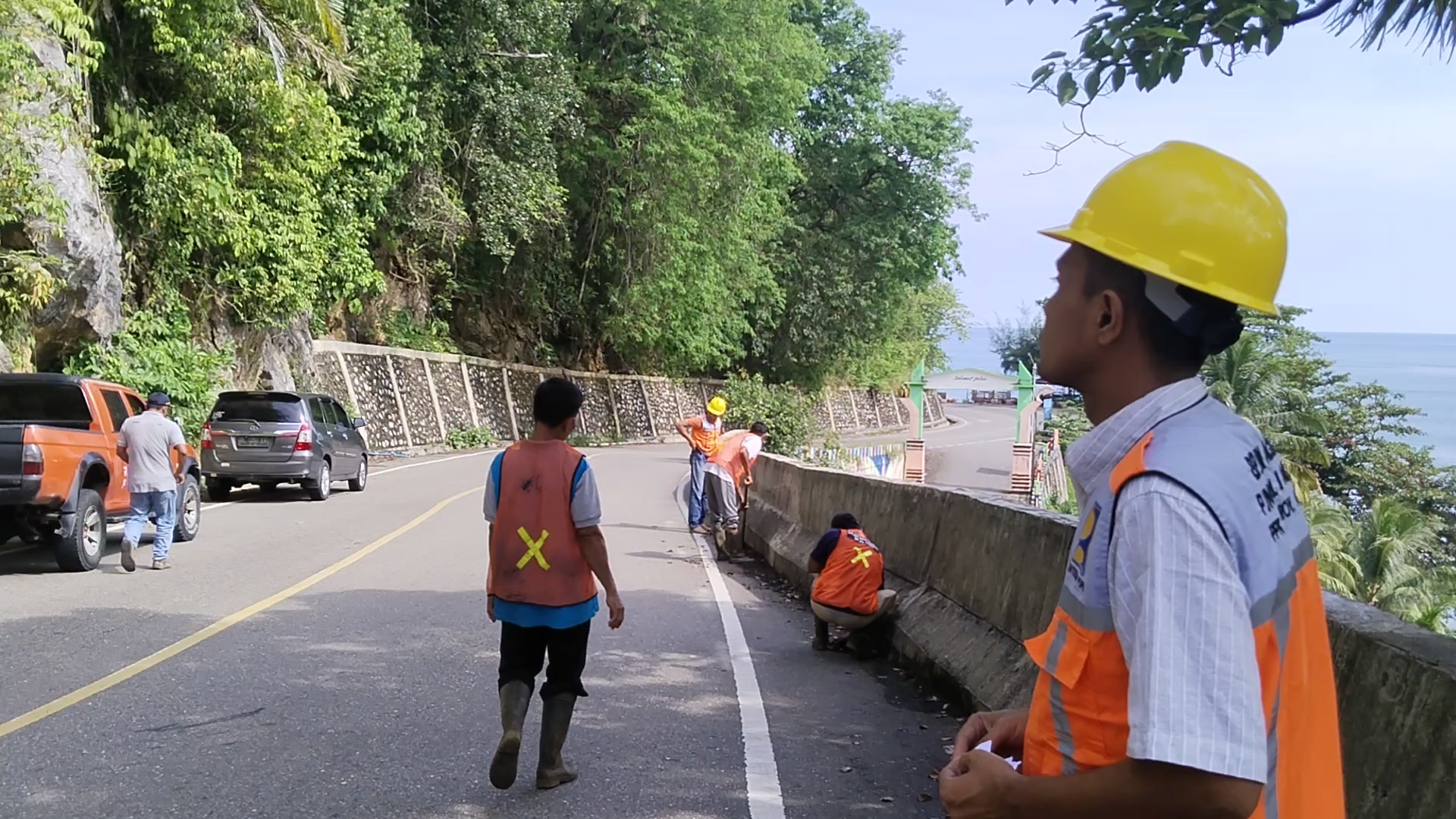PPK 2.4 Aceh Pastikan Jalan Nasional Untuk Arus Mudik Berjalan Lancar dan Aman