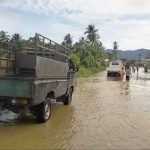 Jalan Lintas Tapaktuan-Subulussalam Terendam Banjir