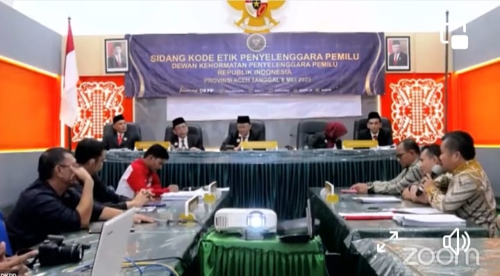 DKPP RI Usai Menggelar Sidang Lanjutan Dugaan Pelanggaran Kode Etik Komisioner KIP Agara