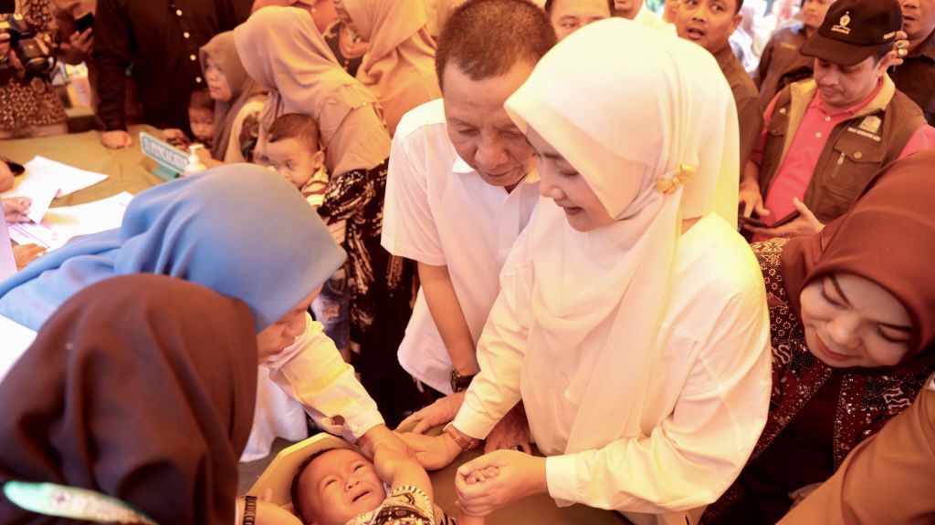 PJ Gubernur Aceh Tinjau Kegiatan Penanganan Stanting Kota Subulussalam