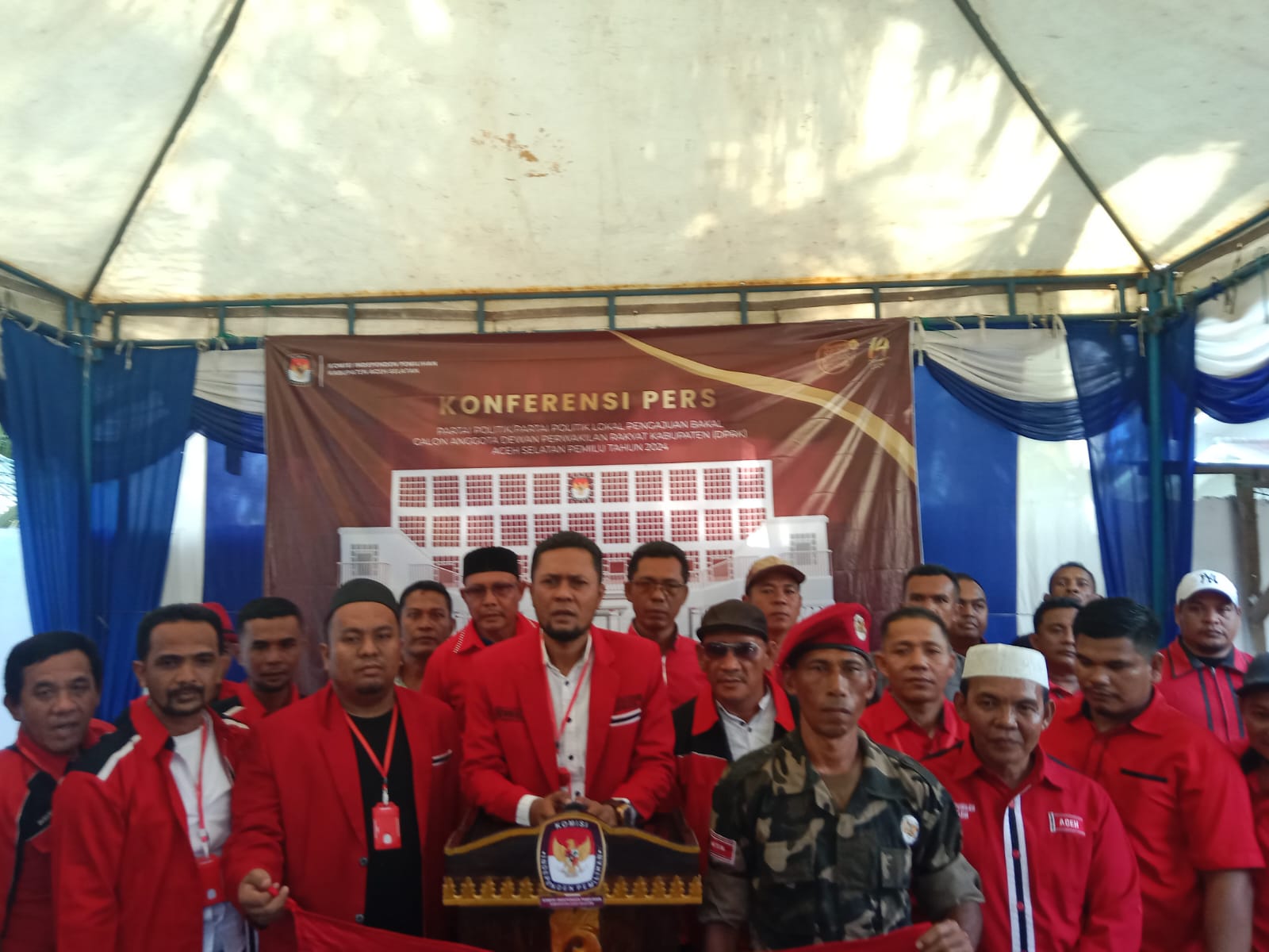 Partai Aceh Daftarkan Bacaleg Pemilu 2024 ke KIP Aceh Selatan