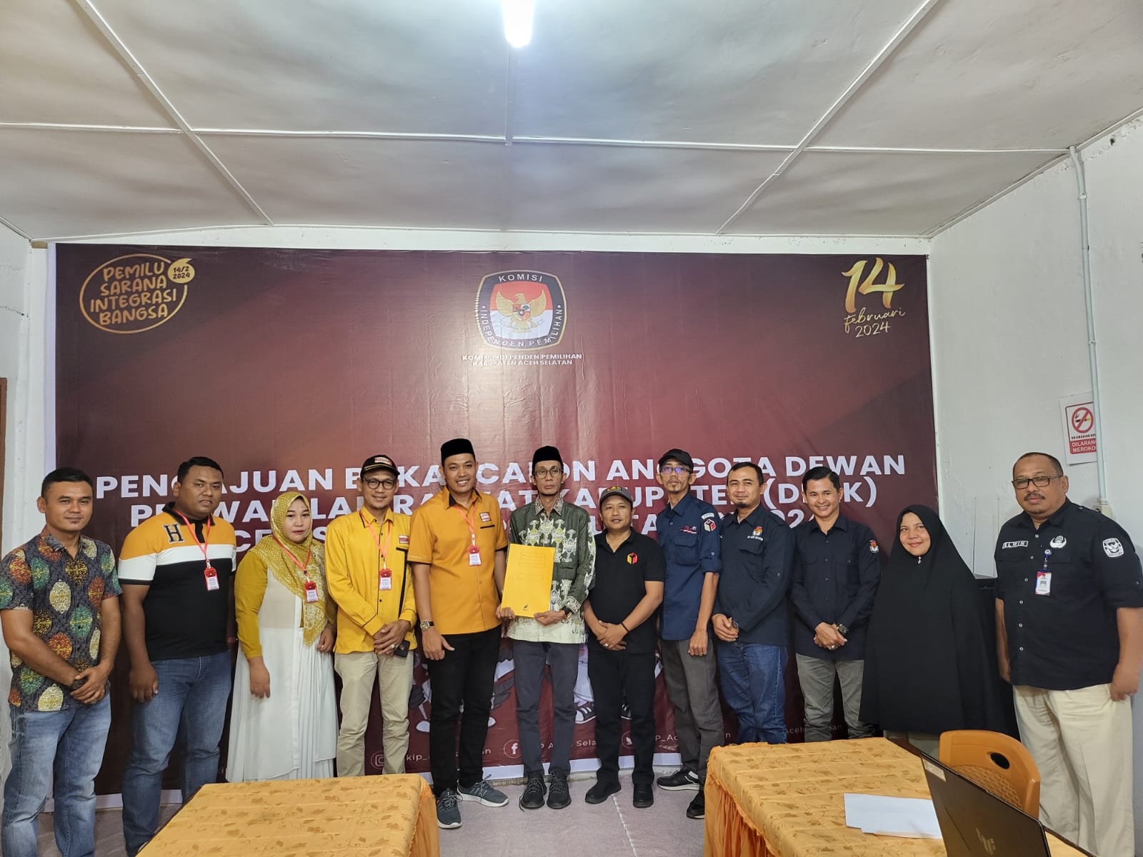 DPC HANURA Aceh Selatan Daftar Bacaleg Ke KIP Aceh Selatan