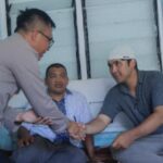 Kapolres Aceh Selatan Kunjungi Rumah Duka Almarhum Imran Samad