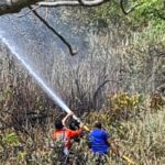 Empat Hektar Lahan Terbakar di Gampong Paya Seunara Kota Sabang