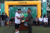 Dandim 0107 Aceh Selatan Hadiri Penutupan Bola Kaki Pemuda Cup I Gampong Sineubok