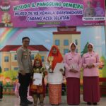 Kapolres hadiri acara Wisuda dan panggung gembira Murid TK/KB Keumala Bhayangkari Cabang Aceh Selatan