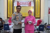 Sambut Hari Bhayangkara ke 77 Polres Aceh Selatan Gelar Donor Darah