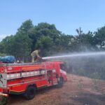 Satu Hektar Lahan Terbakar di TPA Blang Bintang Aceh Besar