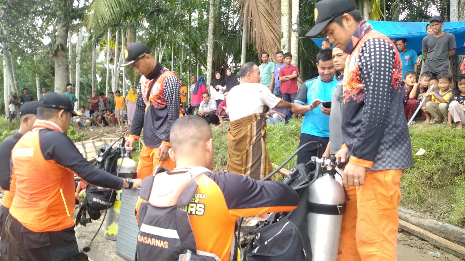 Pencarian Hari Ke 2 Korban Tenggelam di Sungai Souraya Masih Nihil