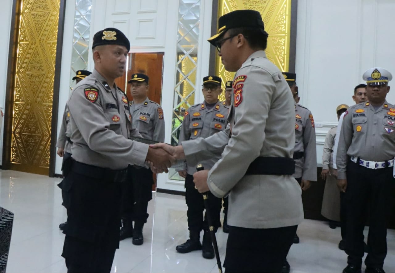 Sebanyak 29 Personil Polres Aceh Selatan Dapat Penghargaan