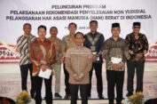 Bupati Tgk Amran Hadiri Peluncuran Program Penyelesaian Non Yudisial Pelanggaran Ham Berat