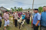 Qurban Presisi Polres Aceh Selatan serahkan Hewan Qurban kepada Masyarakat
