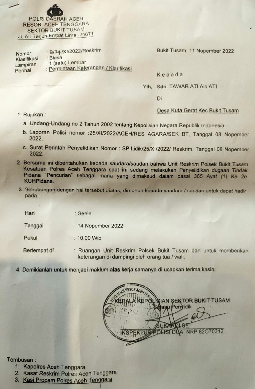 Ibu Tawarati Mencari Keadilan Demi Kebenaran