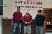 Polres Aceh Selatan amankan Pelaku pembacokan terhadap 5 warga Kluet Utara.