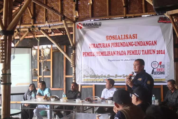 Bawaslu Gelar Sosialisasi Peraturan Perundang-undangan Pemilu 2024