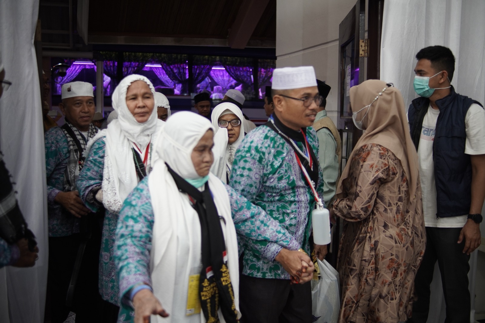 Bupati Sambut Kepulangan 156 Jemaah Haji Aceh Selatan