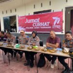Tampung Aspirasi Masyarakat Polres Aceh Tamiang Lakukan Giat Jum’at Curhat